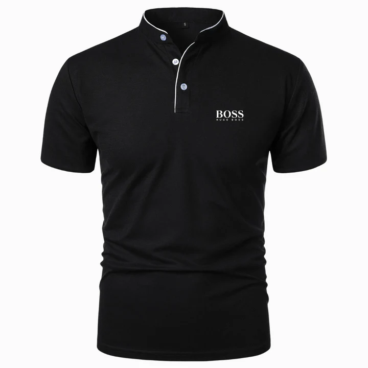 Men's Mandarin Premium Polo Shirt