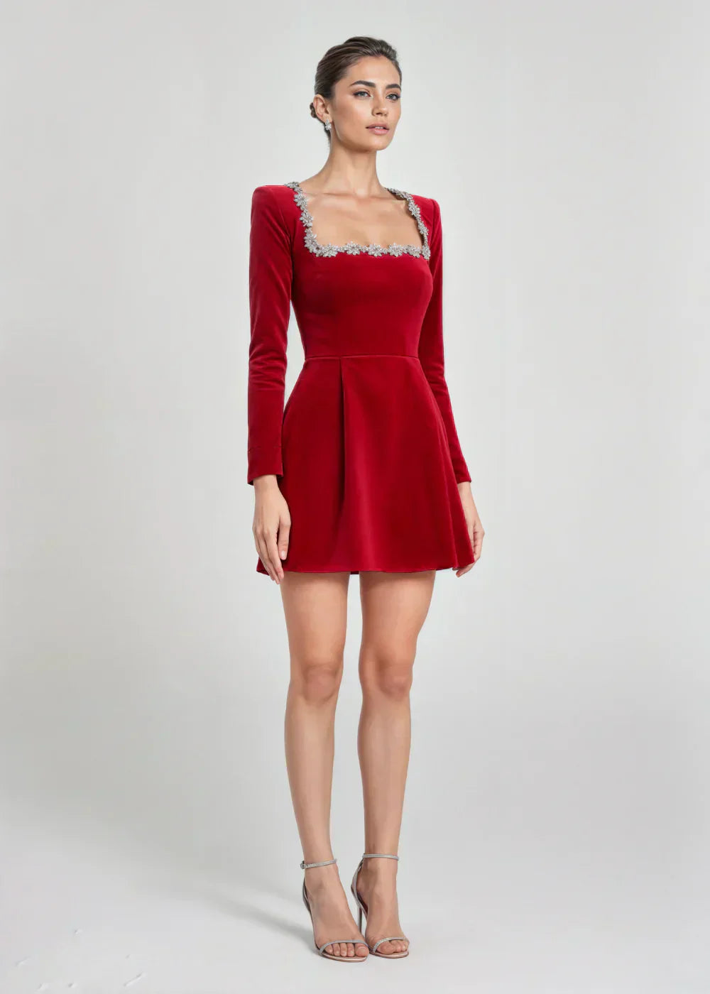 Women's Velvet Mini Vest