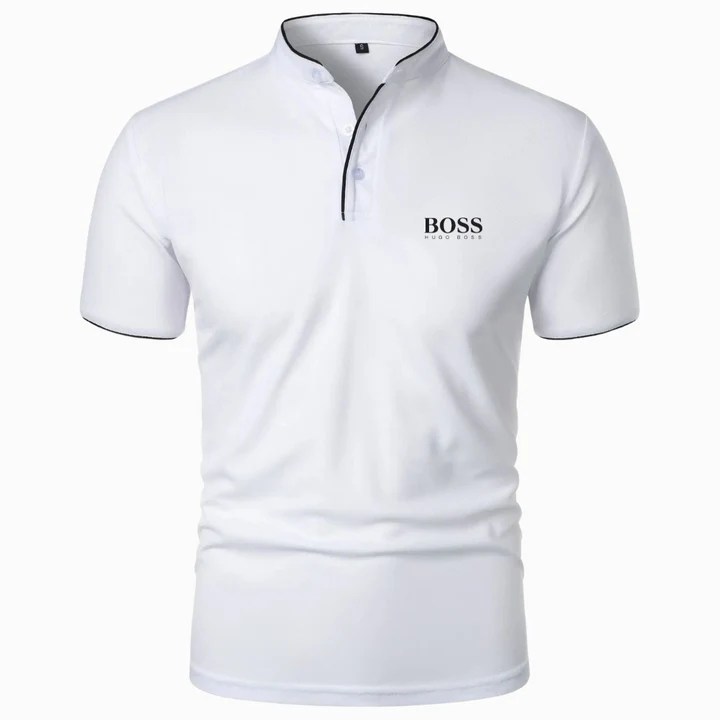 Men's Mandarin Premium Polo Shirt