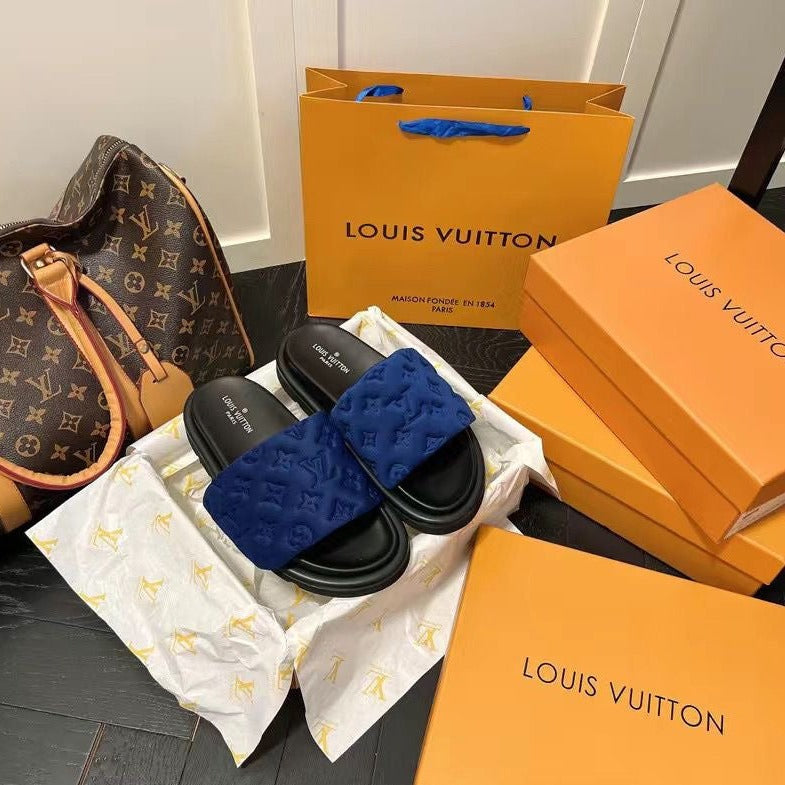 New beach slippers