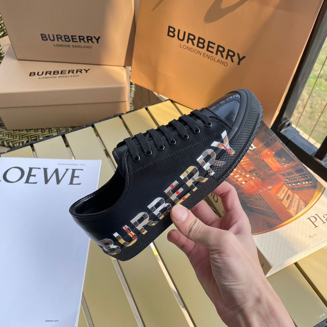 B  canvas loafers