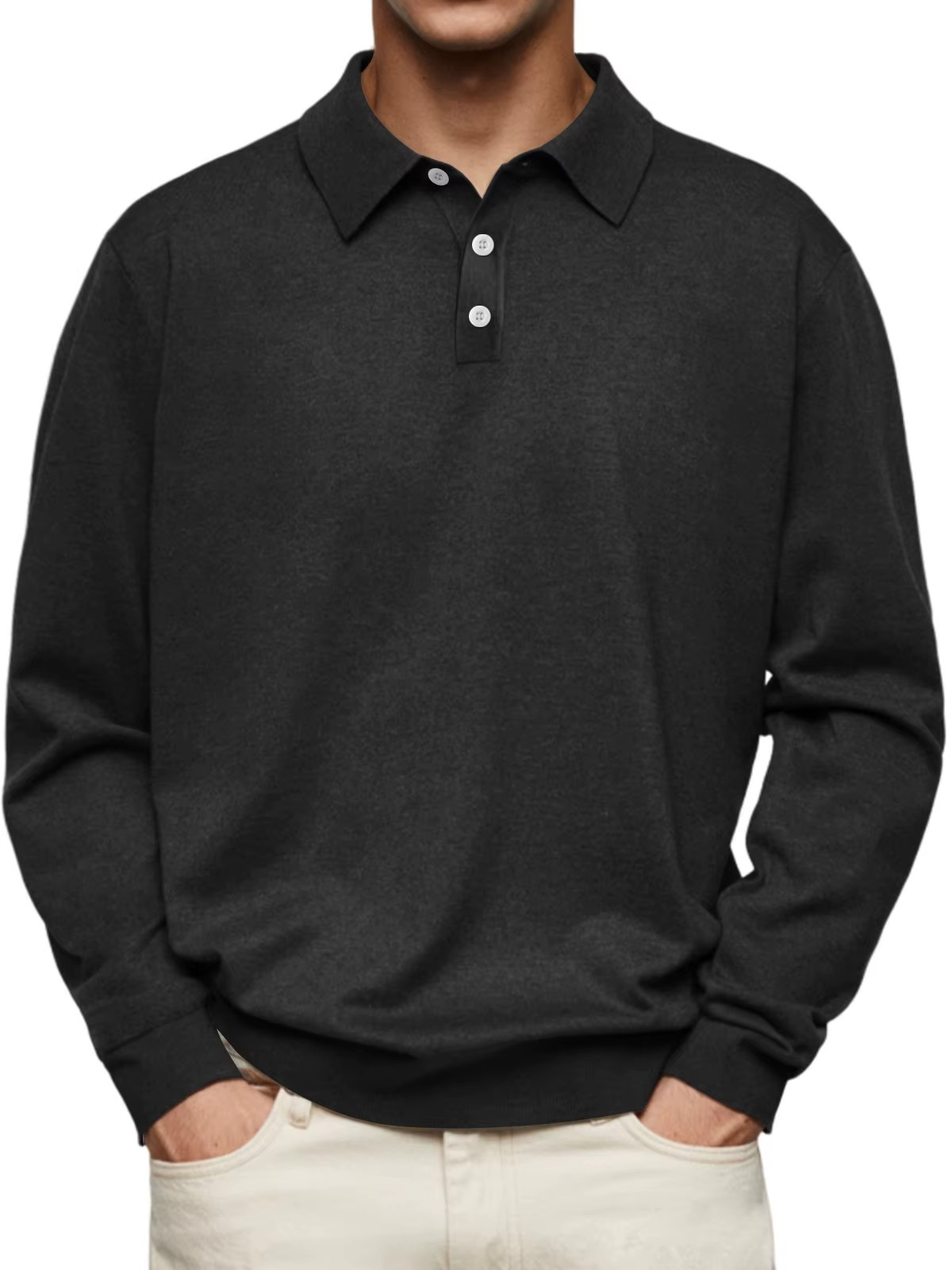 Long Sleeve Polo