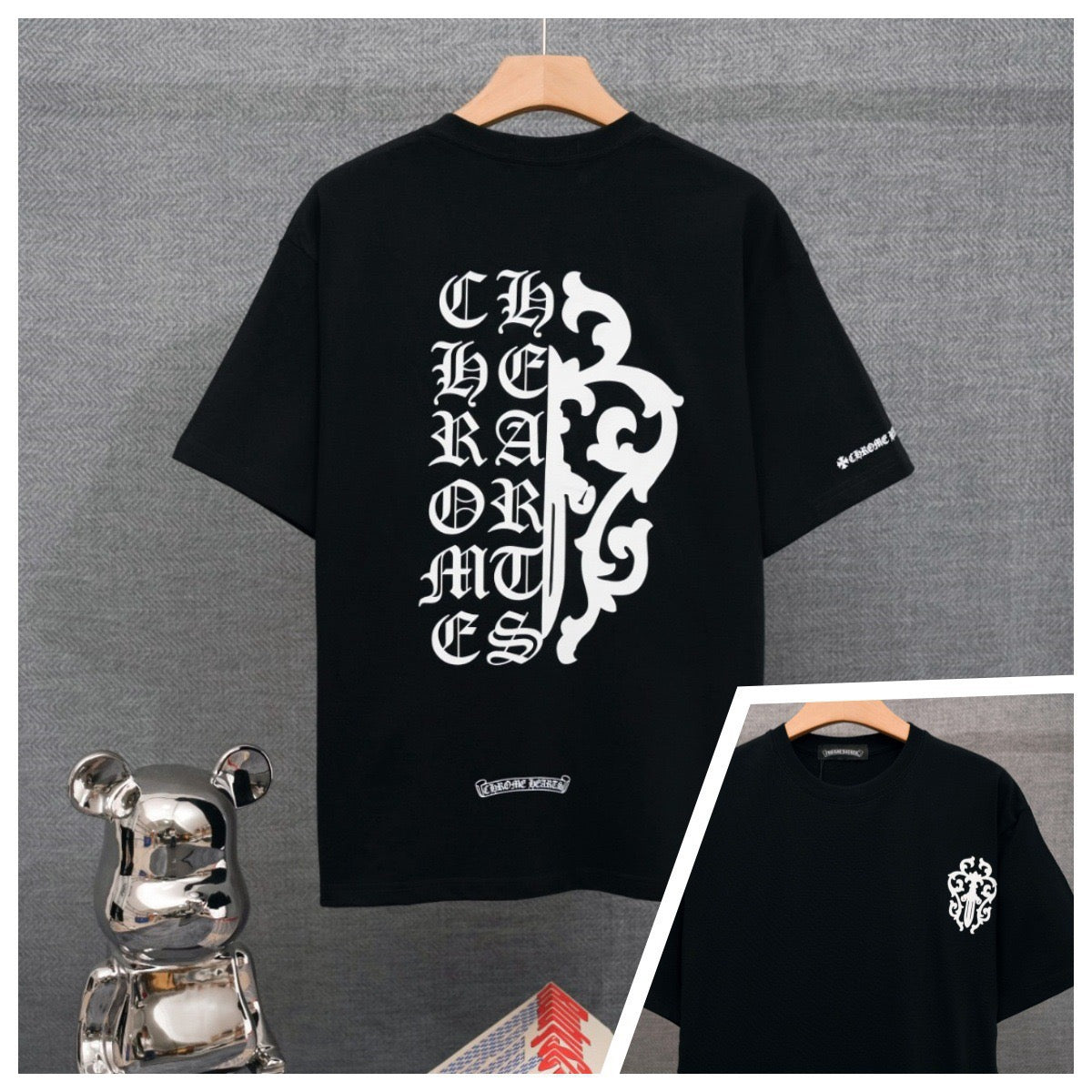 Unisex Short-Sleeve T-Shirt with Sanskrit Character Print