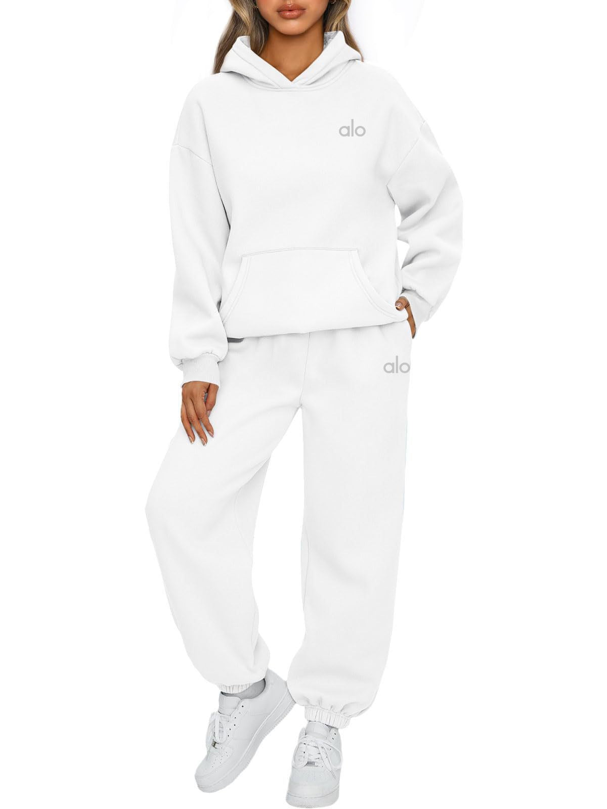 Women's Hooded Sweatshirt Set