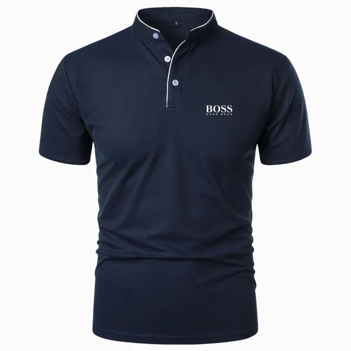 Men's Mandarin Premium Polo Shirt
