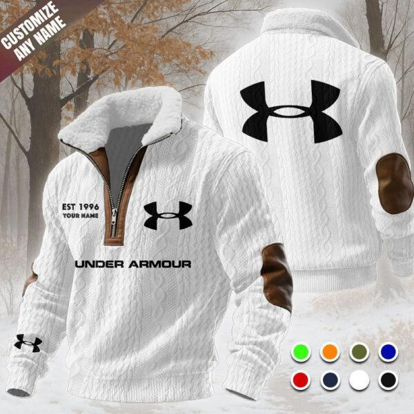 Fleece Collar Sweatshirt