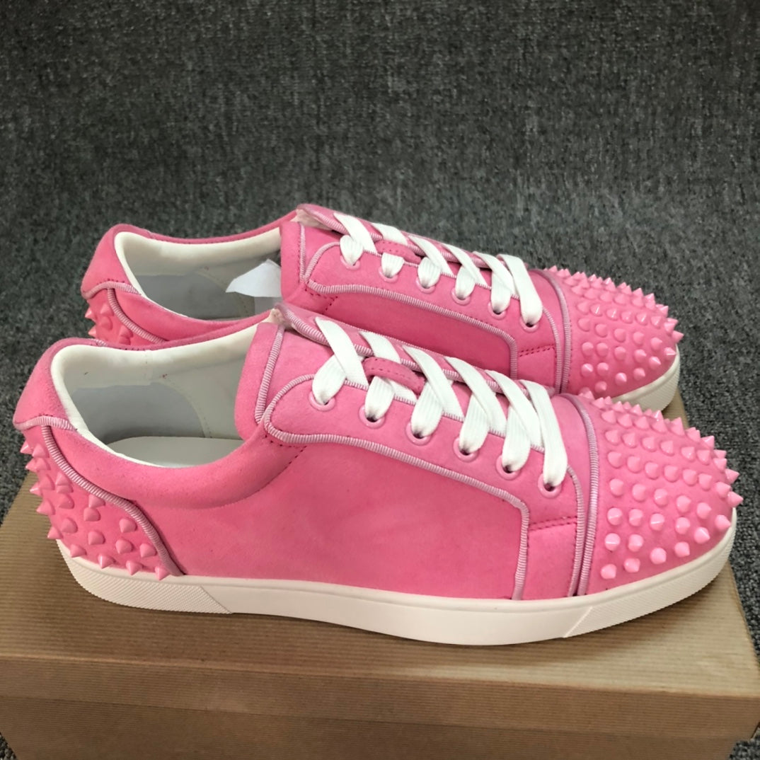 CL new pink red sole shoes