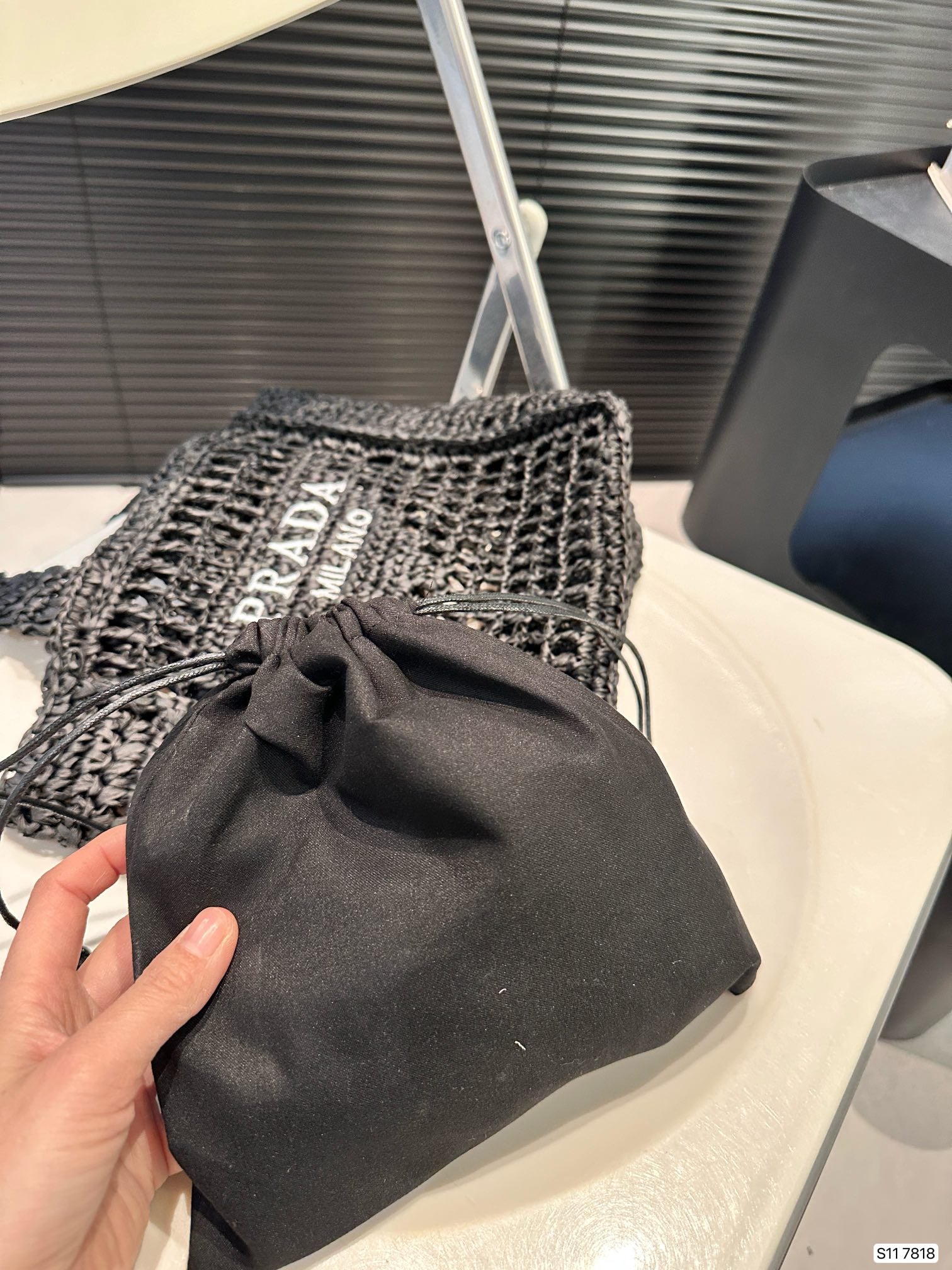 woven tote bag